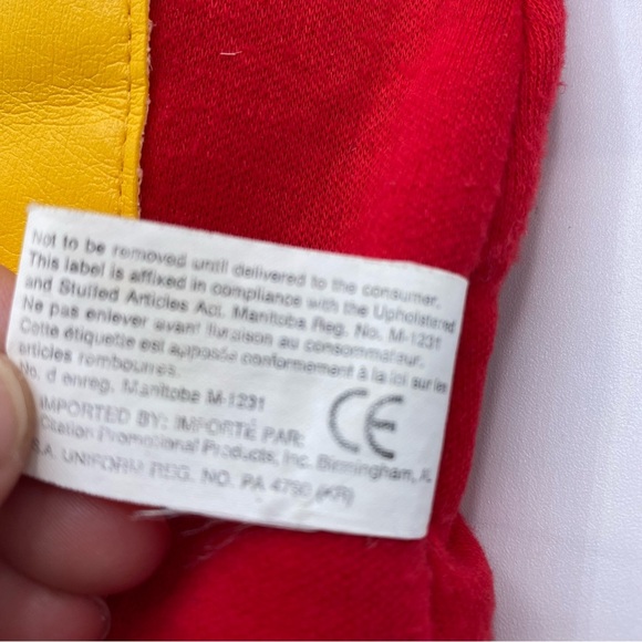 Vintage Rare 1993 Alvin & The Chipmunks Hand Puppet Plush Doll 80s Cartoons TV - Picture 13 of 15